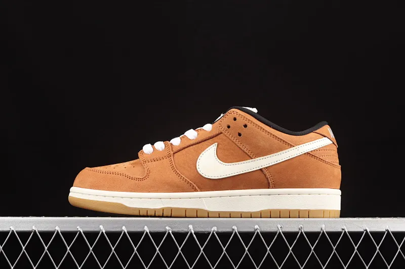 All Categories Nk SB Dunk Series Nk SB Dunk Low Low-top Sneakers Pure Original Version Nk SB Dunk Low Pro ISO Khaki Brown SB Smashed Backboard Fashion Casual Sneakers DH1319-200